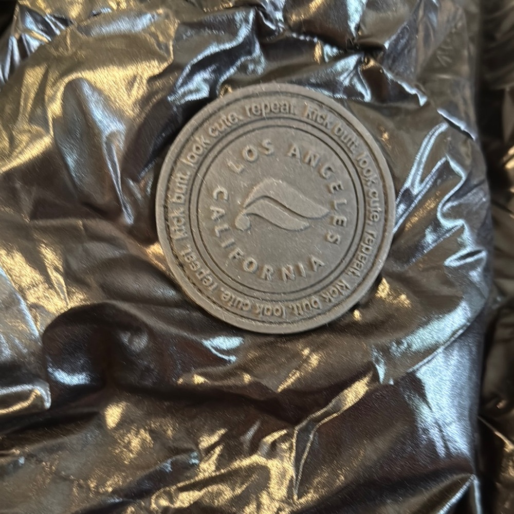 Fabletics Black Puffer Jacket - image 4